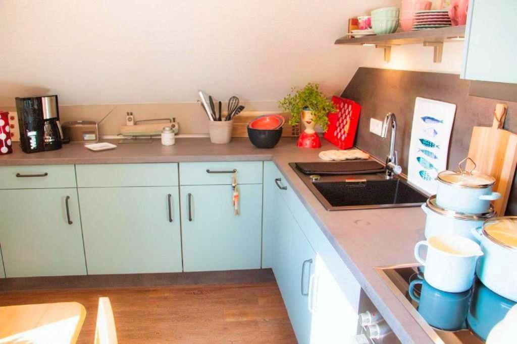 Ferienwohnung Bunte Kuh Borkum Exterior foto